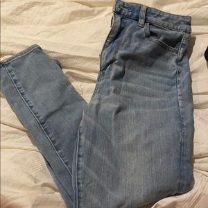 Pair of American eagle jeans